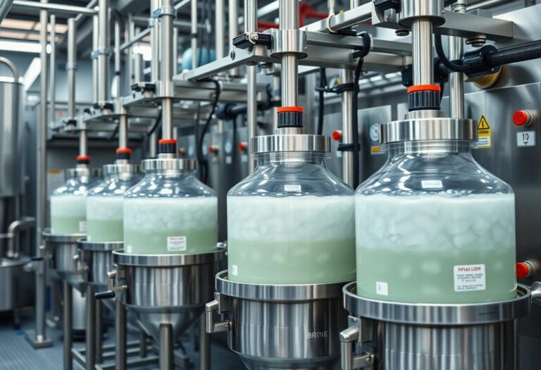 Siringatrici industriali e miscelatori di salamoia – linee automatizzate per la lavorazione alimentare